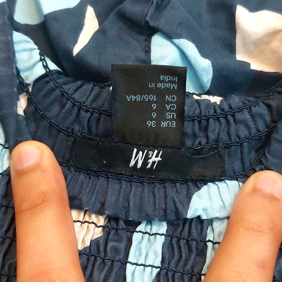 Blue polka dot summer dress - Picture 5 of 5